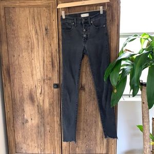 Madewell 9” high-rise skinny jeans